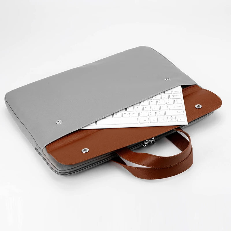 JMT-232586 Custom Lightweight Waterproof Briefcase for 14/15.6 Inch Laptops - Ideal for Men and Women