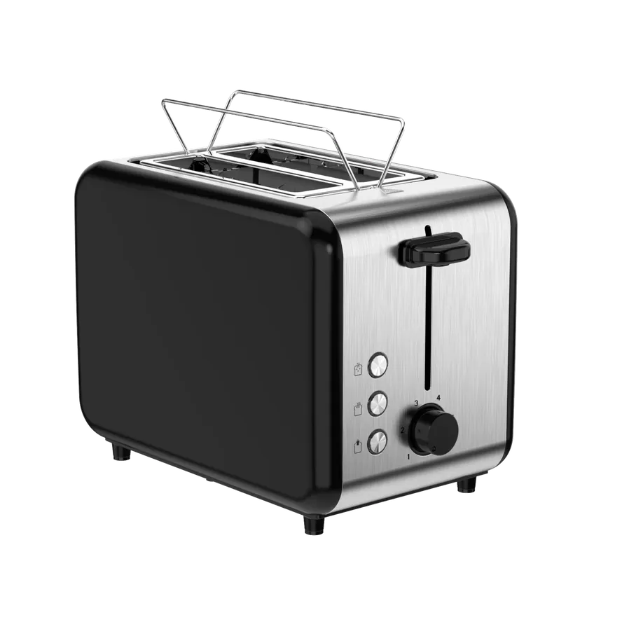 JMT-232586 Stainless Steel Electric Pop-Up Toaster for Bread and Sandwiches