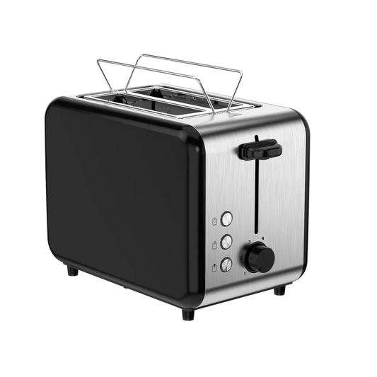 JMT-232586 Stainless Steel Electric Pop-Up Toaster for Bread and Sandwiches