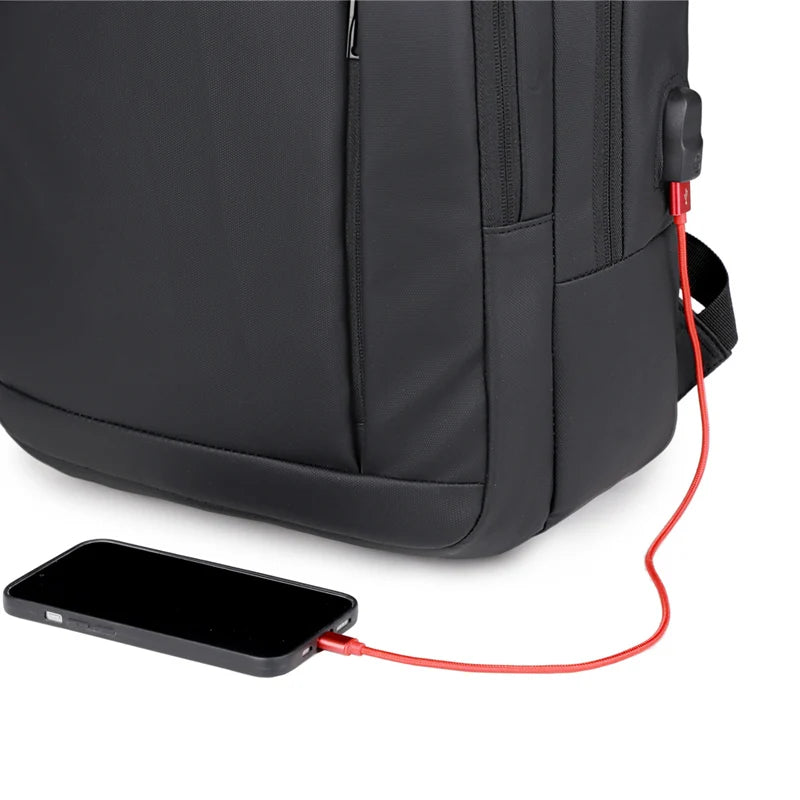 JMT-233098 Lightweight Breathable USB Charging Multifunctional Outdoor Laptop Backpack with Comfortable Shoulder Straps