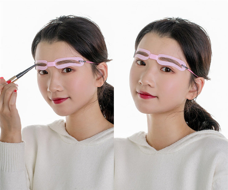 JMT-233226 Adjustable Eyebrow Card for Perfect Styling - 4-pack Thrush Tools with Rope