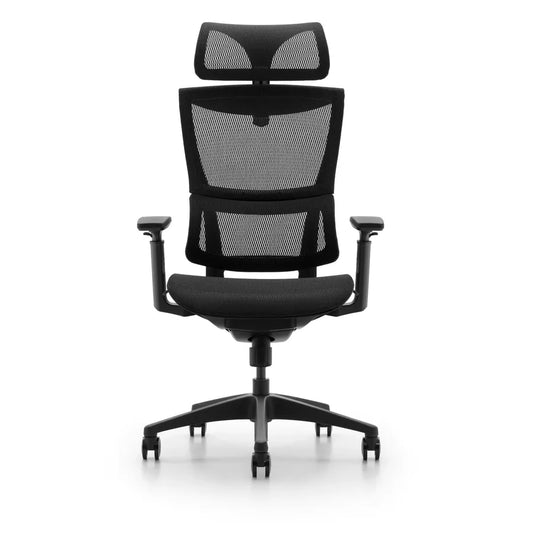 JMT-233674 Ergonomic Mesh Office Chair with Swivel Function for Modern Reception and Workspace Decor
