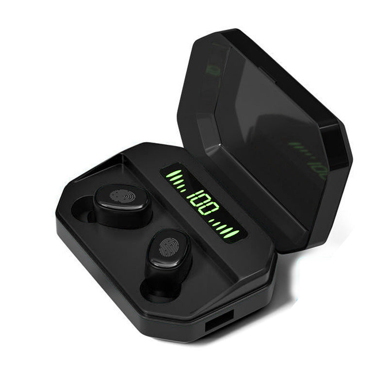 JMT-233738 Digital Display Touch Headset with Bluetooth 5.0, NFC Functionality, and Stereo Sound