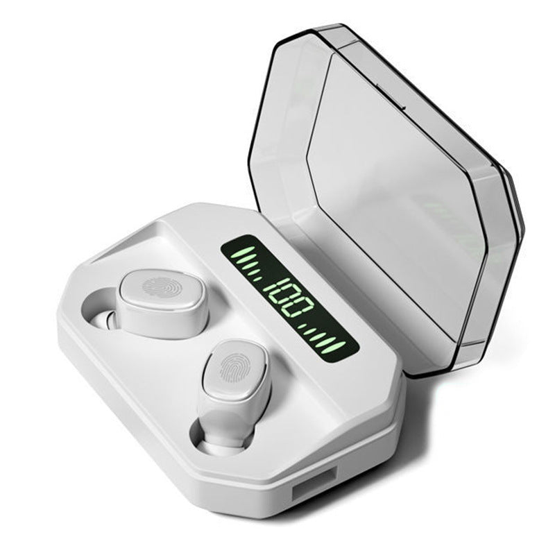 JMT-233738 Digital Display Touch Headset with Bluetooth 5.0, NFC Functionality, and Stereo Sound