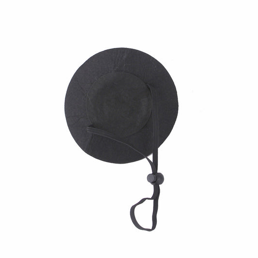 JMT-233738 Pumpkin Smiling Face Cat Halloween Hat - Woven Cloth Headgear for Pets