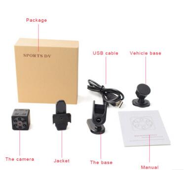JMT-233994 Compact Wireless Mini Camera with 1080P Resolution and IR Night Vision