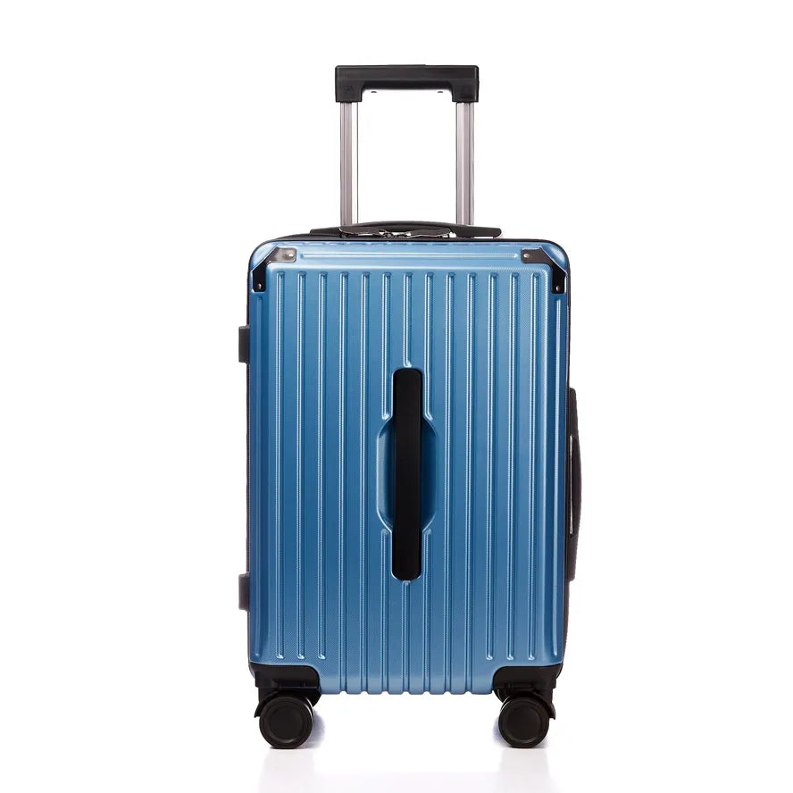 JMT-234186 Large Capacity Multifunctional Trolley Luggage with ABS and PC Material, Customisable Sizes and Colours, 360-Degree Silent Wheels