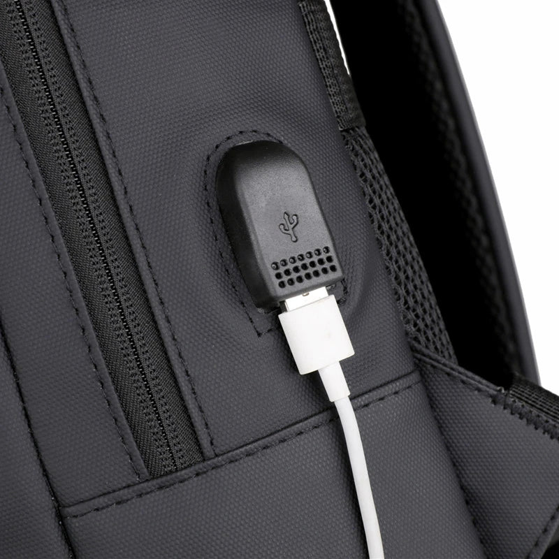 JMT-234250 Waterproof USB Charging Laptop Backpack with Large Capacity for Business Travel