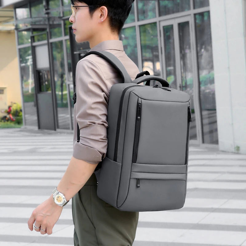 JMT-234250 Waterproof USB Charging Laptop Backpack with Large Capacity for Business Travel