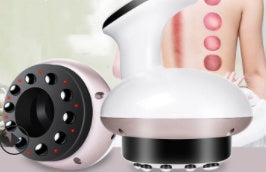 JMT-234314 Electric Meridian Brush with Essential Oils & Cupping Massage Accessories - Multiple Styles Available
