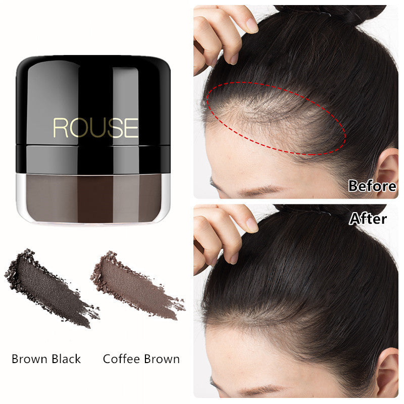 JMT-234506 Hairline Filling Powder for Even Skin Tone - Mica-Based, Available in Brown and Black