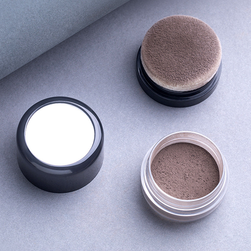 JMT-234506 Hairline Filling Powder for Even Skin Tone - Mica-Based, Available in Brown and Black