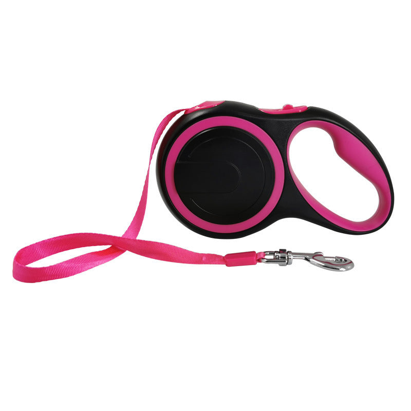JMT-234570 Automatic Telescopic Pet Leash with Soft Handle and Adjustable Length for Medium and Small Dogs