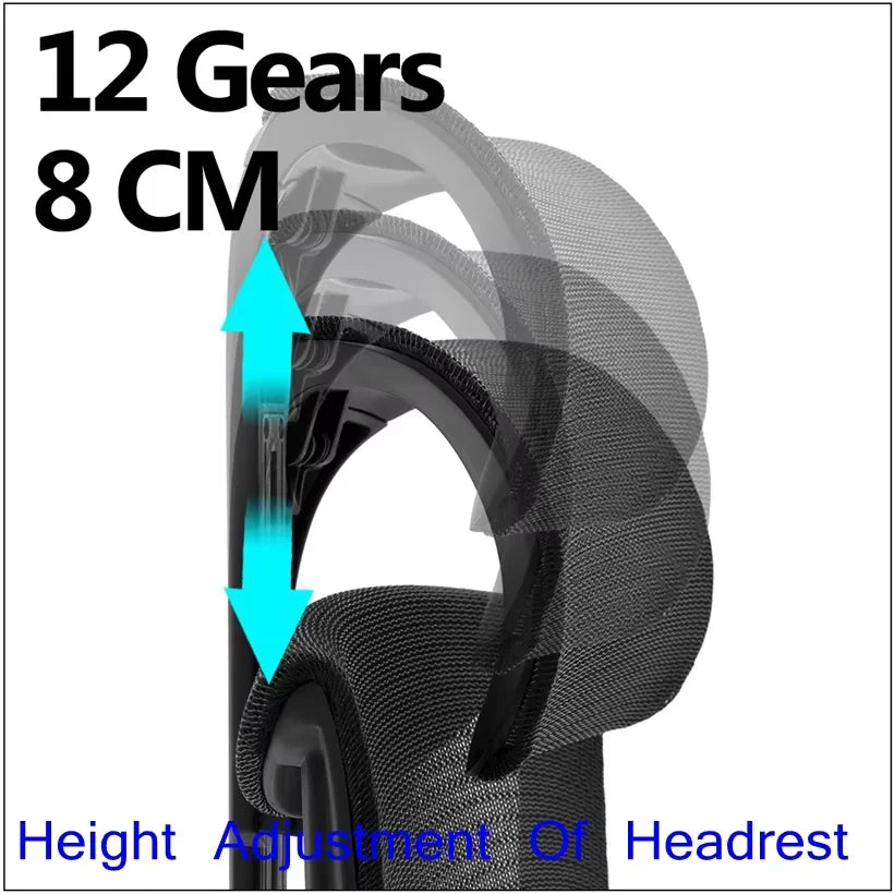 JMT-234826 Ergonomic Modern Office Chair with Excellent Back Support for Comfortable Workdays