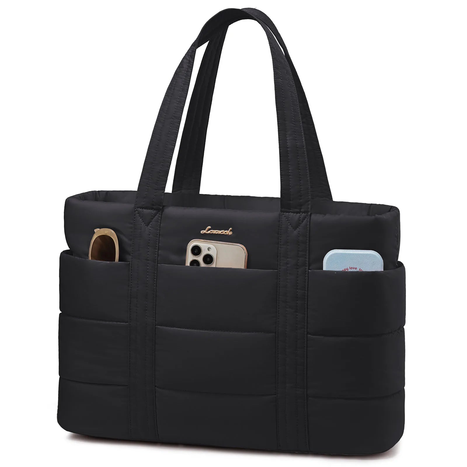 JMT-234890 Premium Soft Laptop Tote Bag for Women - Large Capacity 15.6 & 17.3in for Work and School