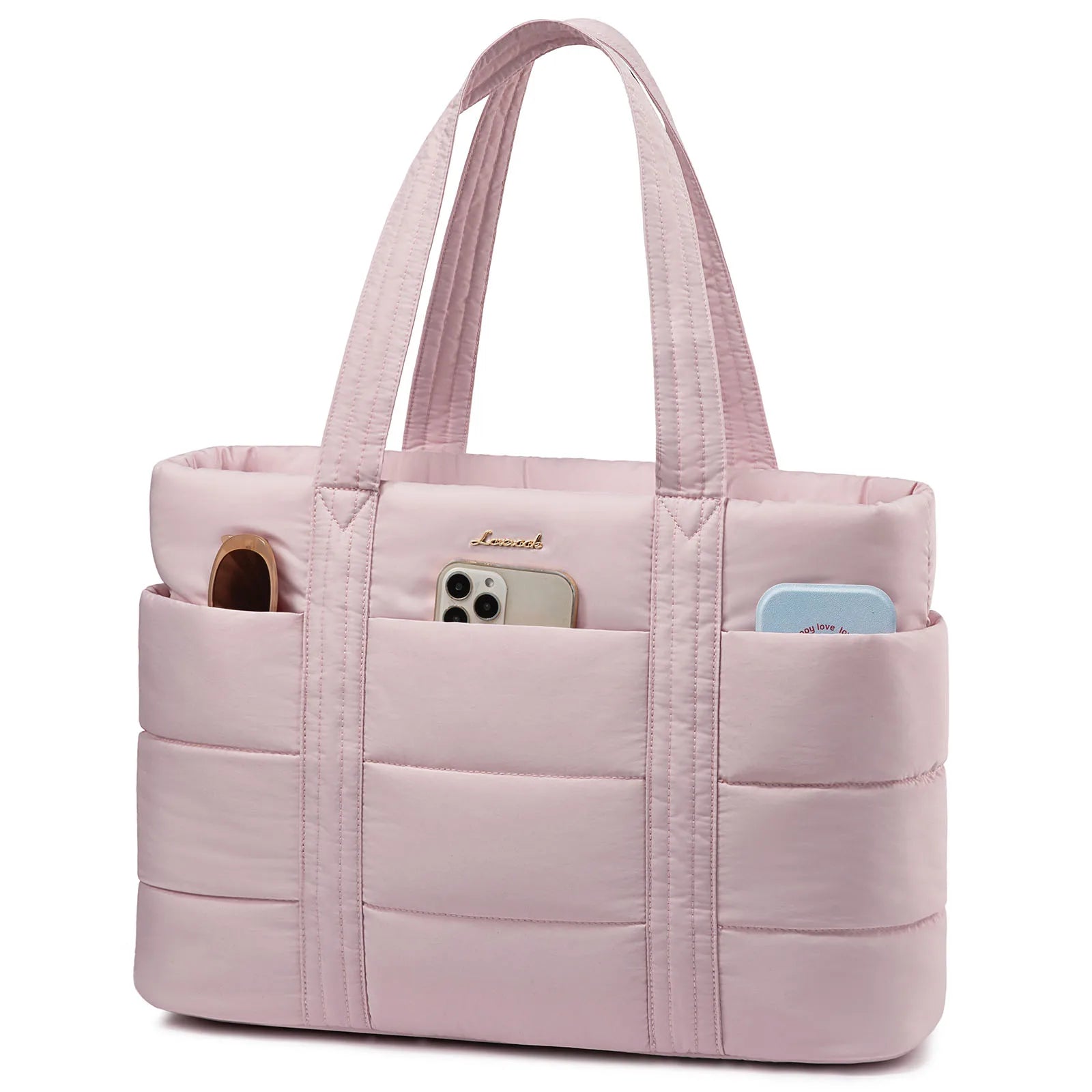 JMT-234890 Premium Soft Laptop Tote Bag for Women - Large Capacity 15.6 & 17.3in for Work and School