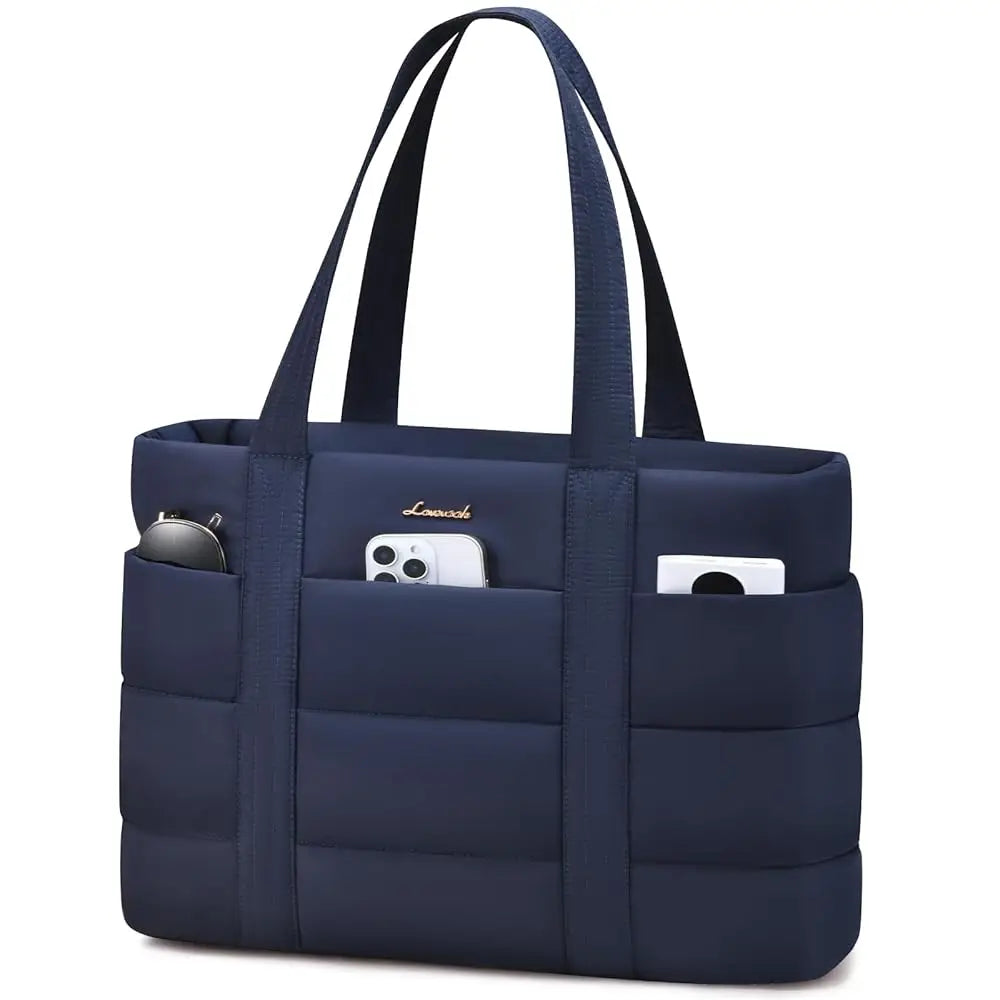 JMT-234890 Premium Soft Laptop Tote Bag for Women - Large Capacity 15.6 & 17.3in for Work and School