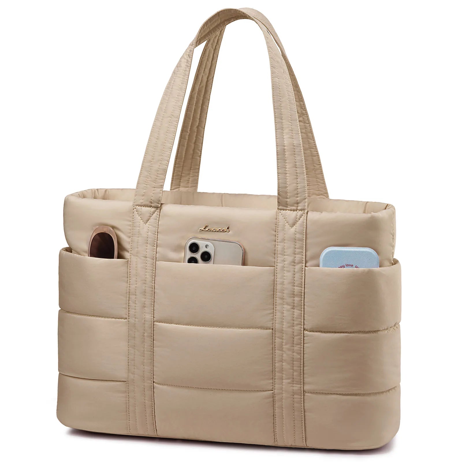 JMT-234890 Premium Soft Laptop Tote Bag for Women - Large Capacity 15.6 & 17.3in for Work and School