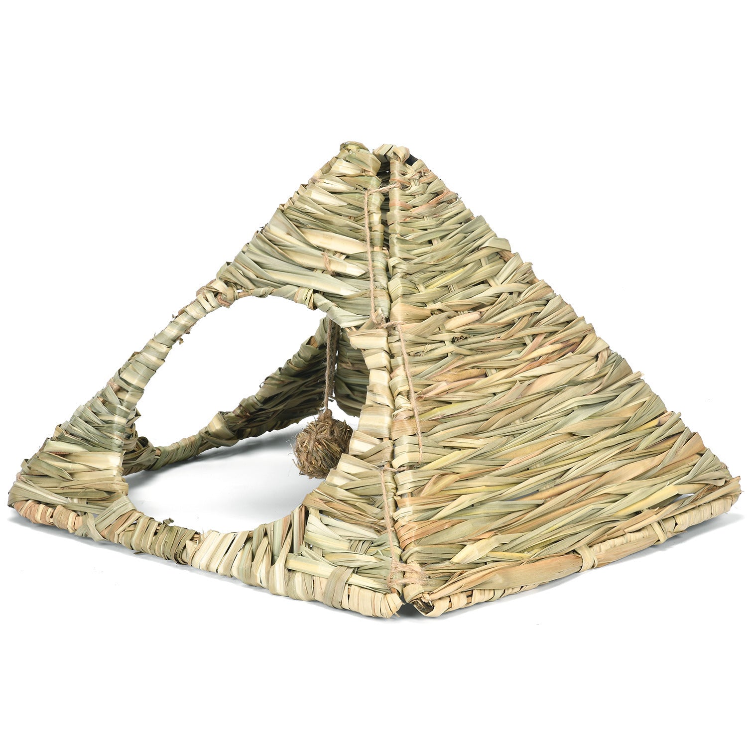 JMT-235082 Foldable Grass Nest for Small Pets - Ideal for Rabbits, Hamsters, Hedgehogs, and Guinea Pigs