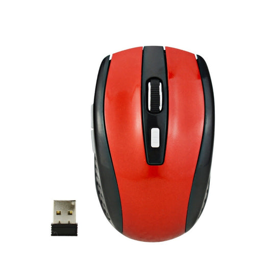 JMT-235402 2.4GHz Wireless Optical Mouse - Ergonomic Design, Adjustable DPI, 6 Buttons, Portable and Lightweight