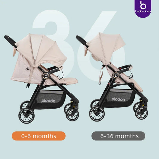 JMT-235402 Compact 360-Degree Foldable Stroller Travel System for Kids and Luggage