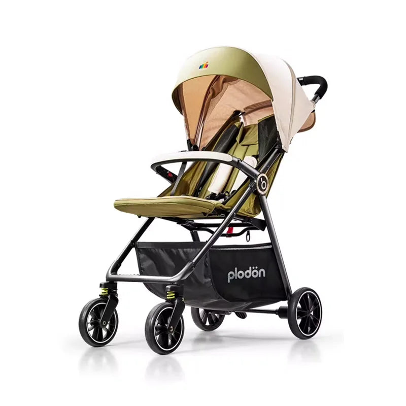 JMT-235402 Compact 360-Degree Foldable Stroller Travel System for Kids and Luggage