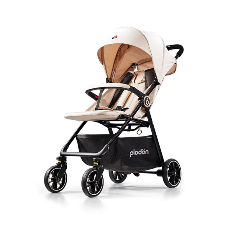 JMT-235402 Compact 360-Degree Foldable Stroller Travel System for Kids and Luggage