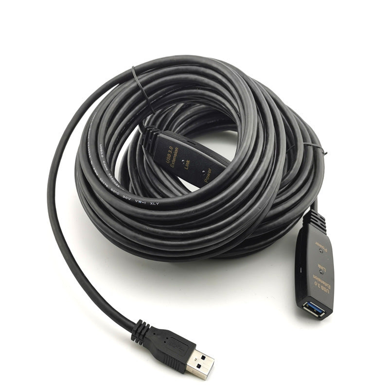 JMT-235402 Conference Camera USB Extension Cable - 5m to 20m Options, Oxygen-Free Copper Wiring, Ideal for PC Connections