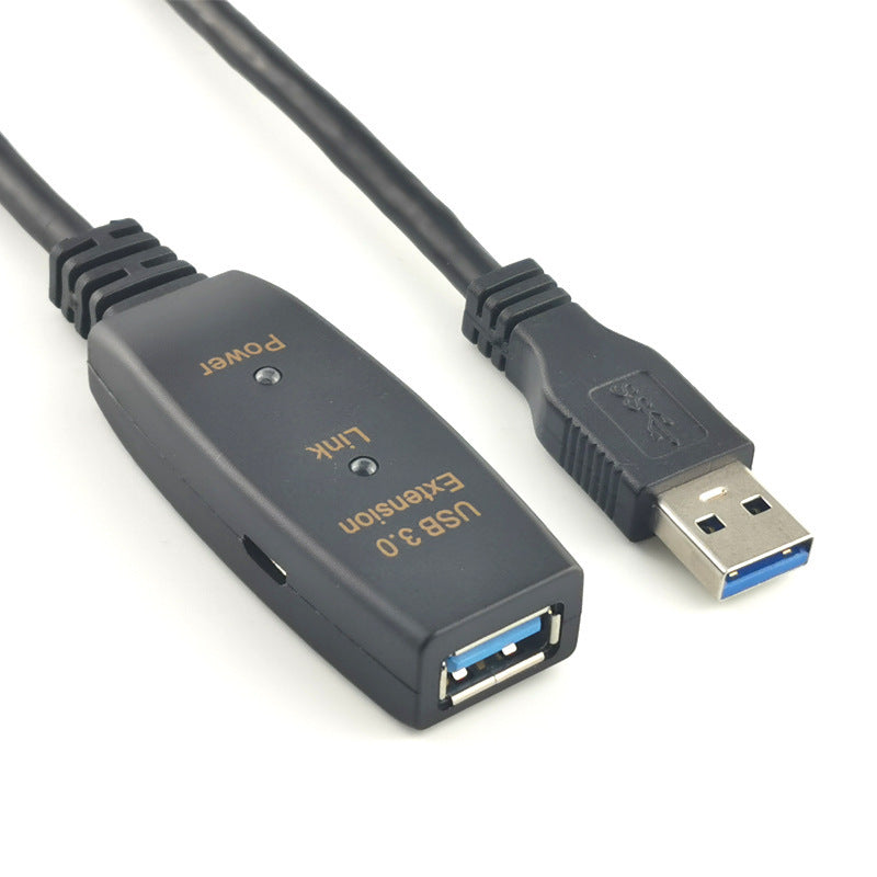 JMT-235402 Conference Camera USB Extension Cable - 5m to 20m Options, Oxygen-Free Copper Wiring, Ideal for PC Connections