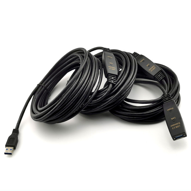 JMT-235402 Conference Camera USB Extension Cable - 5m to 20m Options, Oxygen-Free Copper Wiring, Ideal for PC Connections