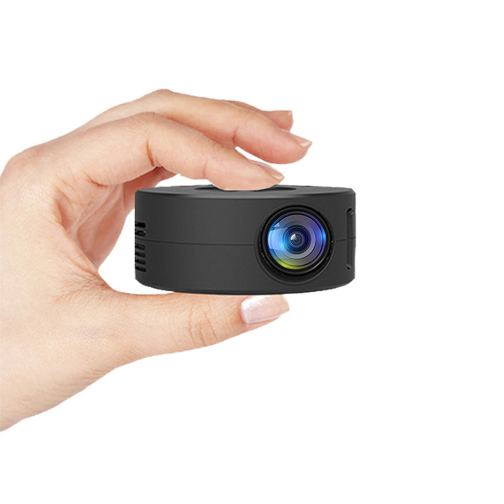 JMT-235402 Portable Low Noise LCD Mini Projector for Wireless Mobile Phone Screen Mirroring, Eco-friendly Design, and External Audio Support