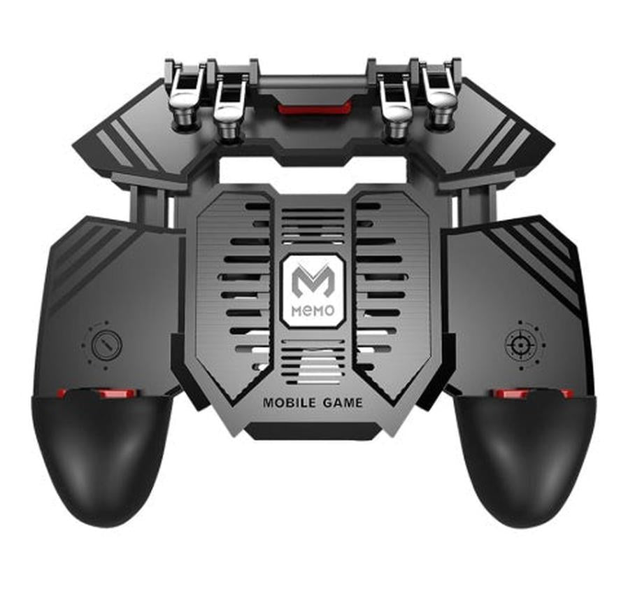 JMT-235530 Mobile Gaming Controller with Charging Function for Phones - Compatible with PUBG, Adjustable 90° Joystick, ABS & Silicone Materials