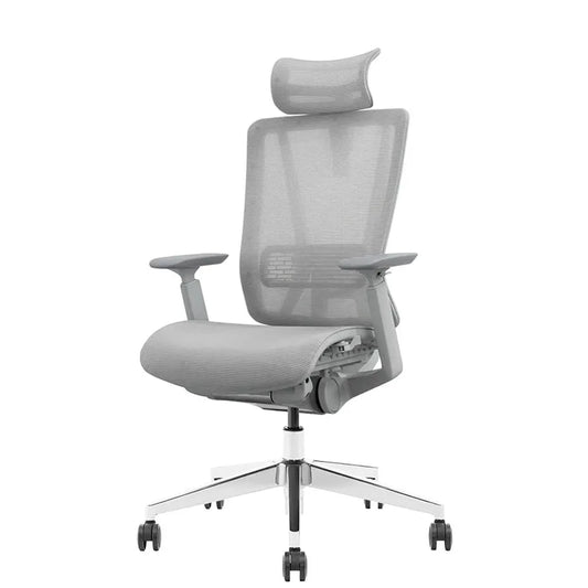 JMT-235978 Modern Executive Lift Chair with Metal Height Adjustment, BIFMA Certified Mesh Fabric and PU Armrests