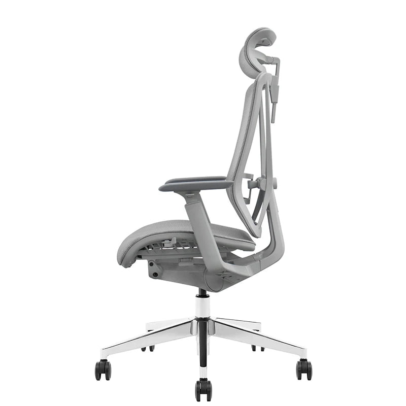 JMT-235978 Modern Executive Lift Chair with Metal Height Adjustment, BIFMA Certified Mesh Fabric and PU Armrests