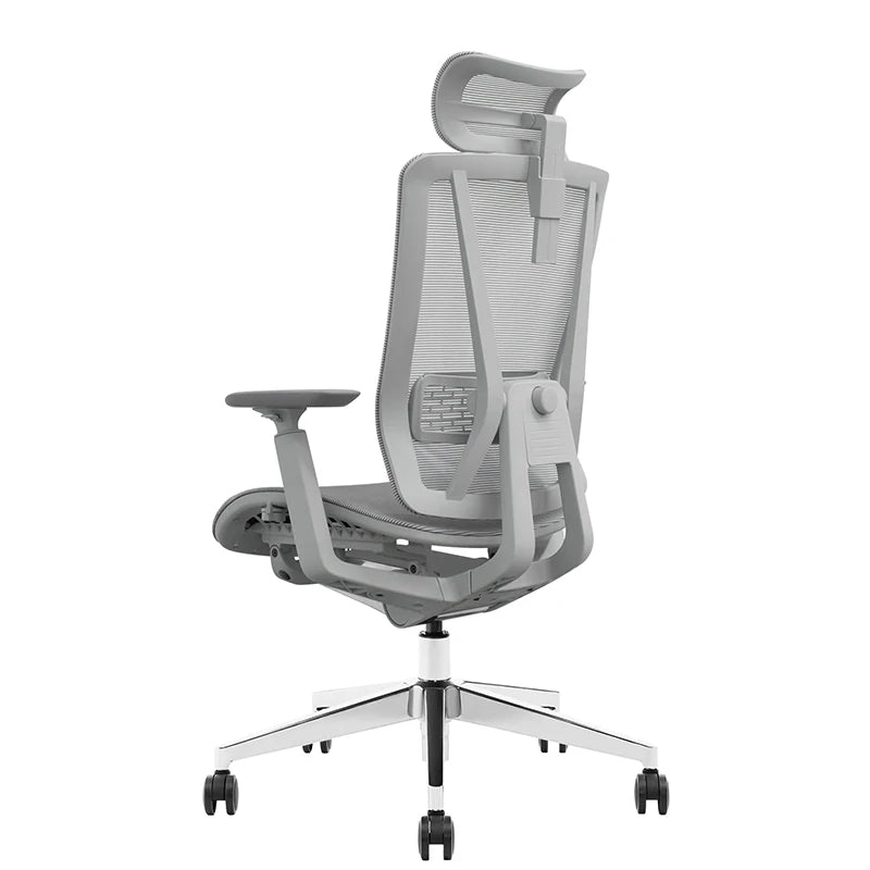 JMT-235978 Modern Executive Lift Chair with Metal Height Adjustment, BIFMA Certified Mesh Fabric and PU Armrests