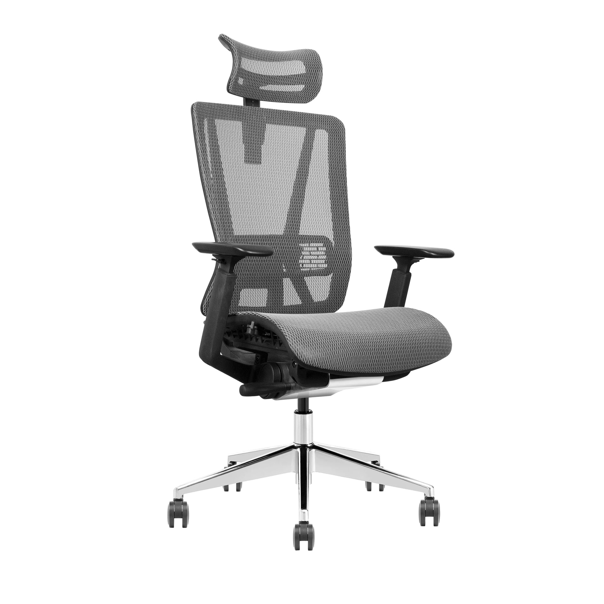 JMT-235978 Modern Executive Lift Chair with Metal Height Adjustment, BIFMA Certified Mesh Fabric and PU Armrests