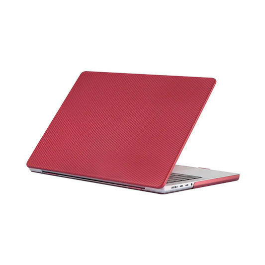 JMT-236042 Carbon Fiber Hard Shell Laptop Case for MacBook Air 13.6" (2022 M2, A2681)