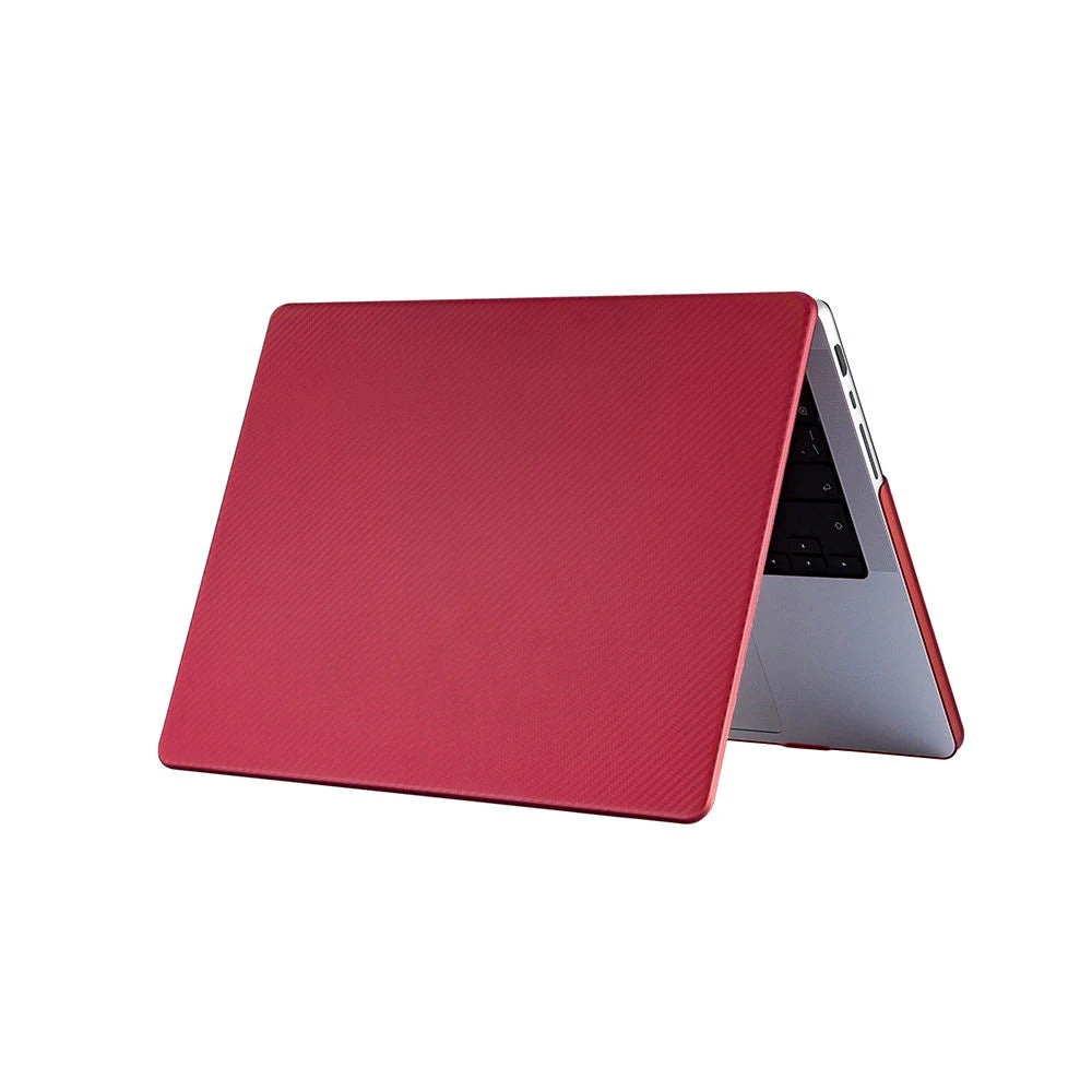JMT-236042 Carbon Fiber Hard Shell Laptop Case for MacBook Air 13.6" (2022 M2, A2681)