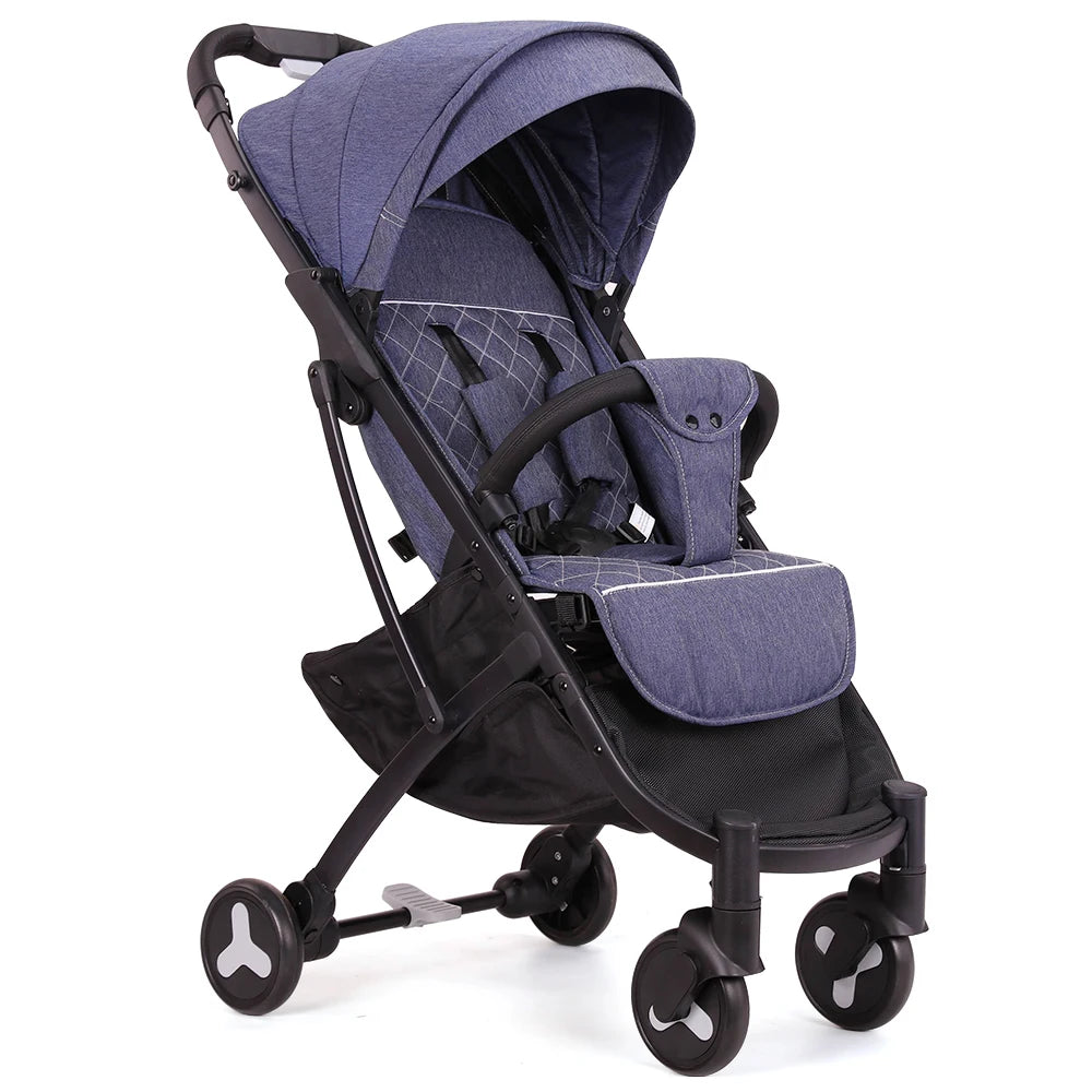 JMT-236234 Eco-Friendly Lightweight Foldable Stroller for Babies - Travel Pushchair Safety Design