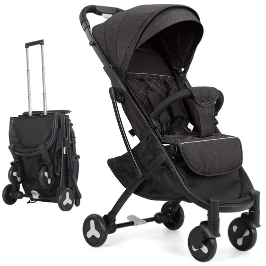 JMT-236234 Eco-Friendly Lightweight Foldable Stroller for Babies - Travel Pushchair Safety Design
