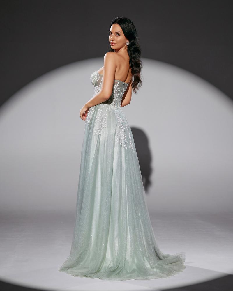JMT-236298 Elegant Green Women's Dress - Model SH0214