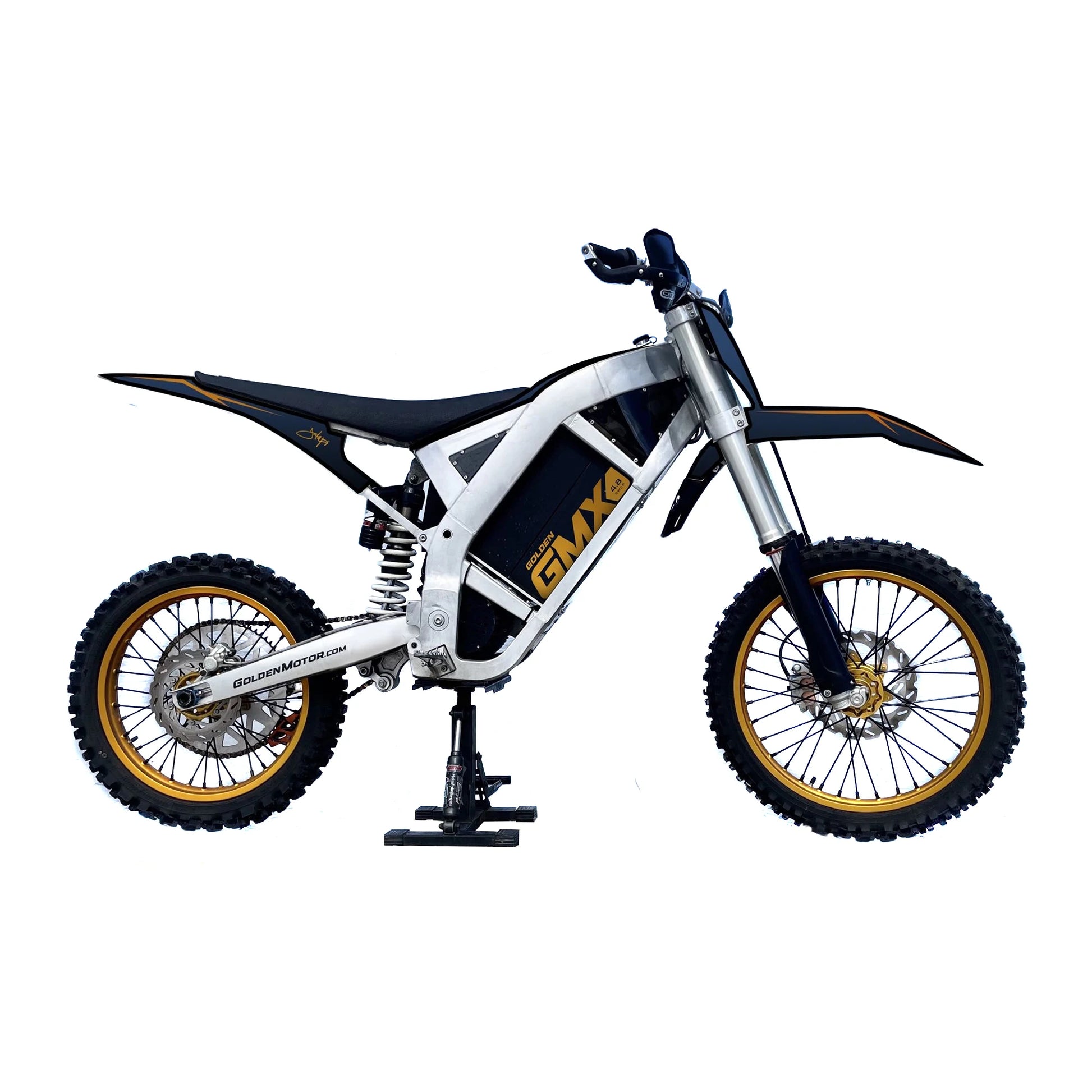 JMT-236298 High-Speed 72V Electric Dirt Dirt Bike for Off-Road Adventure , Top Speed 27.9 mph