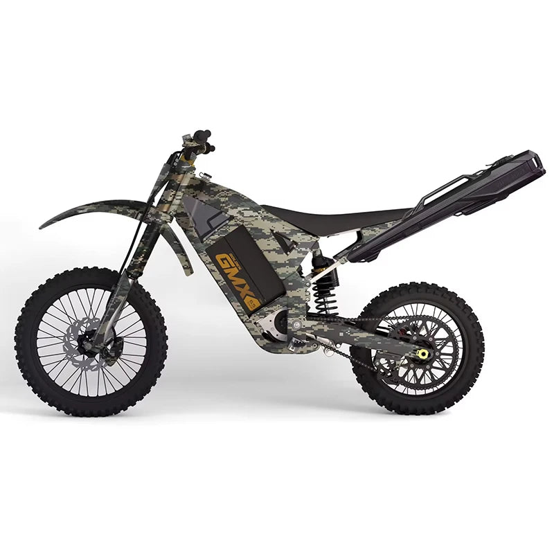 JMT-236298 High-Speed 72V Electric Dirt Dirt Bike for Off-Road Adventure , Top Speed 27.9 mph