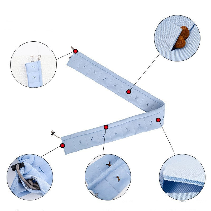 JMT-236362 Dog Sniffing Toy - Polyester Training Supplies in Blue and Gray, Free Size