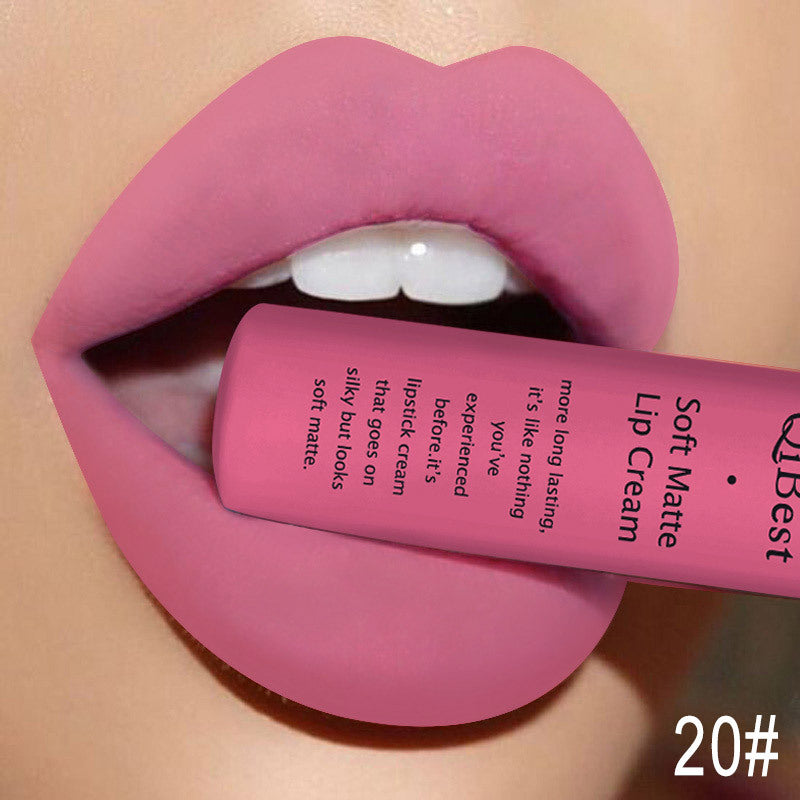 JMT-236490 Matte Non-Stick Liquid Lipstick - Long-Lasting, Smudge-Proof Formula in 34 Vibrant Colors