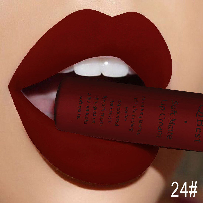 JMT-236490 Matte Non-Stick Liquid Lipstick - Long-Lasting, Smudge-Proof Formula in 34 Vibrant Colors