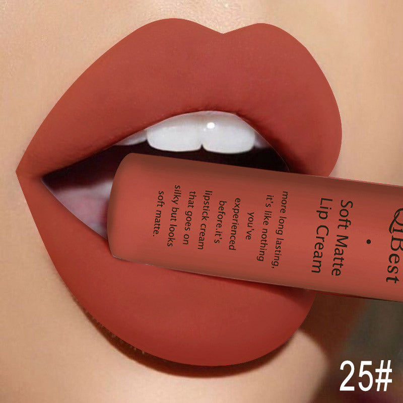 JMT-236490 Matte Non-Stick Liquid Lipstick - Long-Lasting, Smudge-Proof Formula in 34 Vibrant Colors