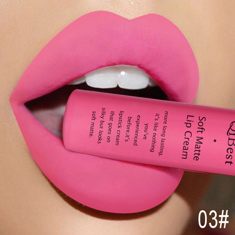 JMT-236490 Matte Non-Stick Liquid Lipstick - Long-Lasting, Smudge-Proof Formula in 34 Vibrant Colors