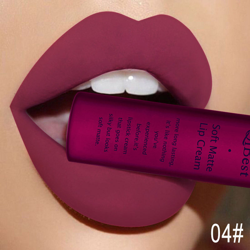 JMT-236490 Matte Non-Stick Liquid Lipstick - Long-Lasting, Smudge-Proof Formula in 34 Vibrant Colors