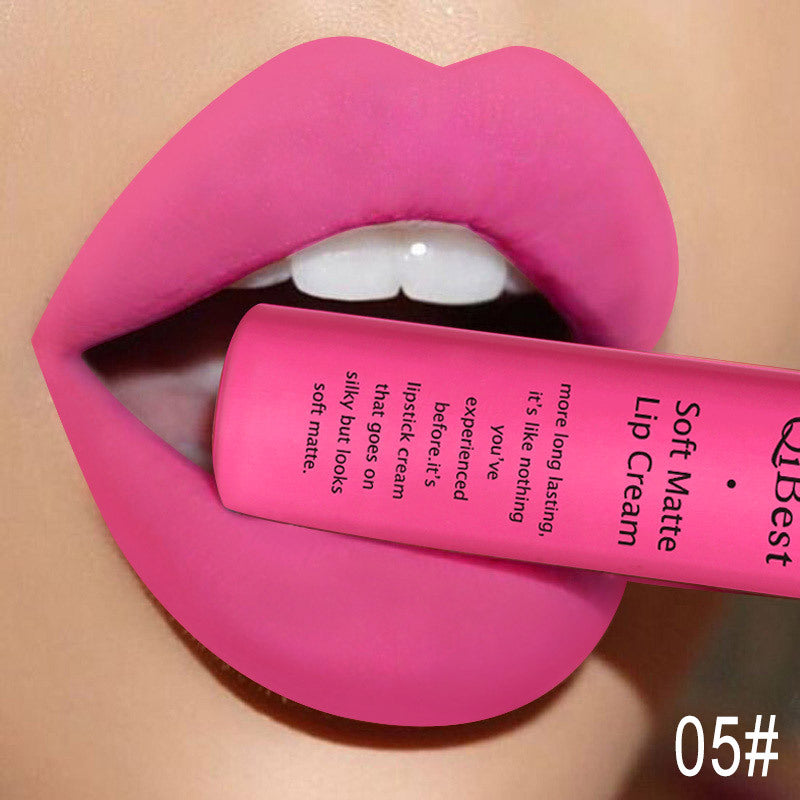 JMT-236490 Matte Non-Stick Liquid Lipstick - Long-Lasting, Smudge-Proof Formula in 34 Vibrant Colors